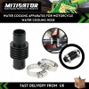  Mitigator Motorcycle In Line Super Cooler For Radiator Hose Fits Unıversal 0.76″ Inside Diameter Hose